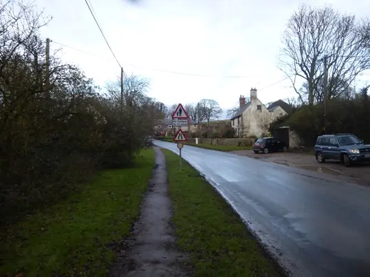 2. Take footpath from Eight Bells to Green Lane