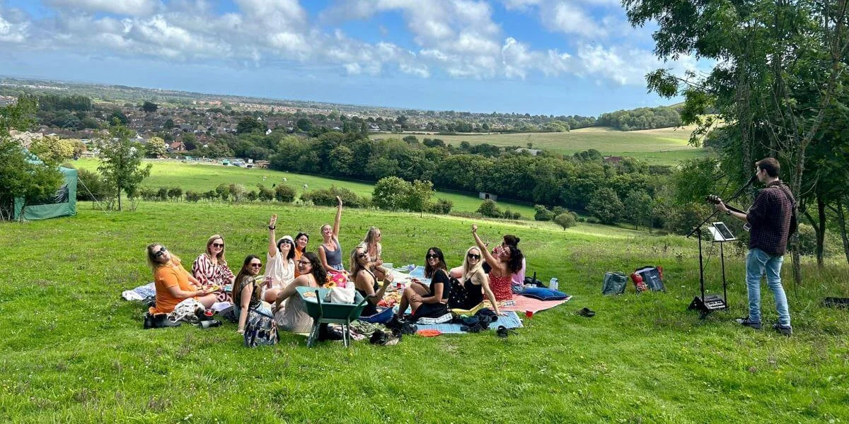 3 - Wayfaring Farm Glamping Camping Hire Land Polegate Sussex