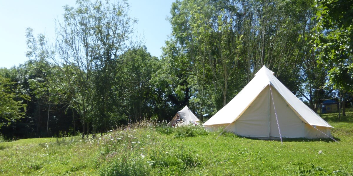Bell Tents at Wayfaring Farm